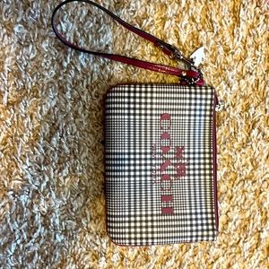 New Coach wristlet